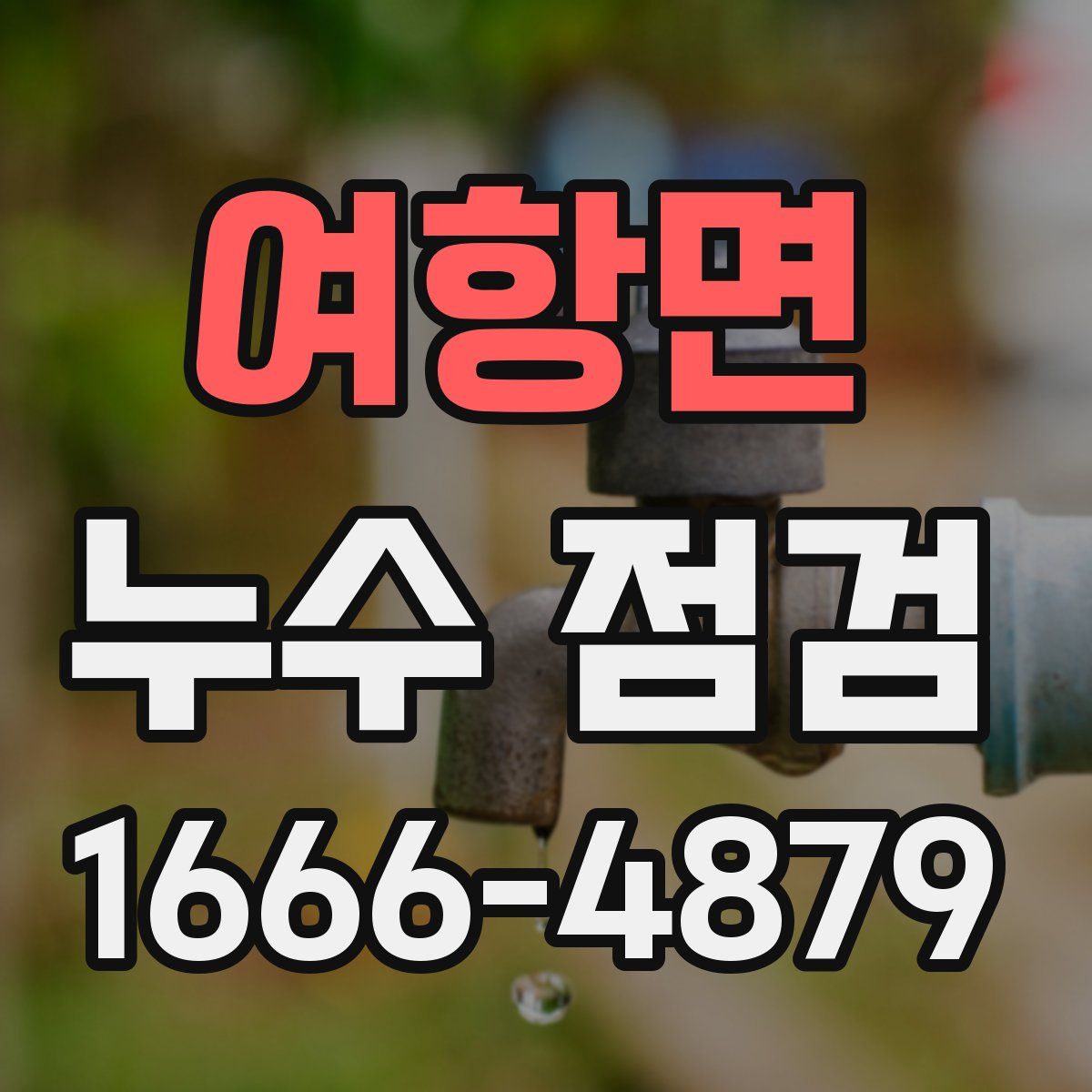 여항면 누수 점검