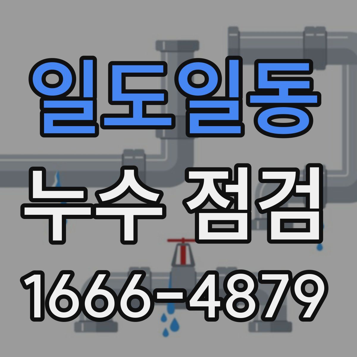 일도일동 누수 점검