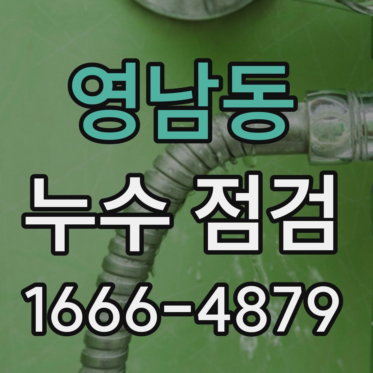 영남동 누수 점검