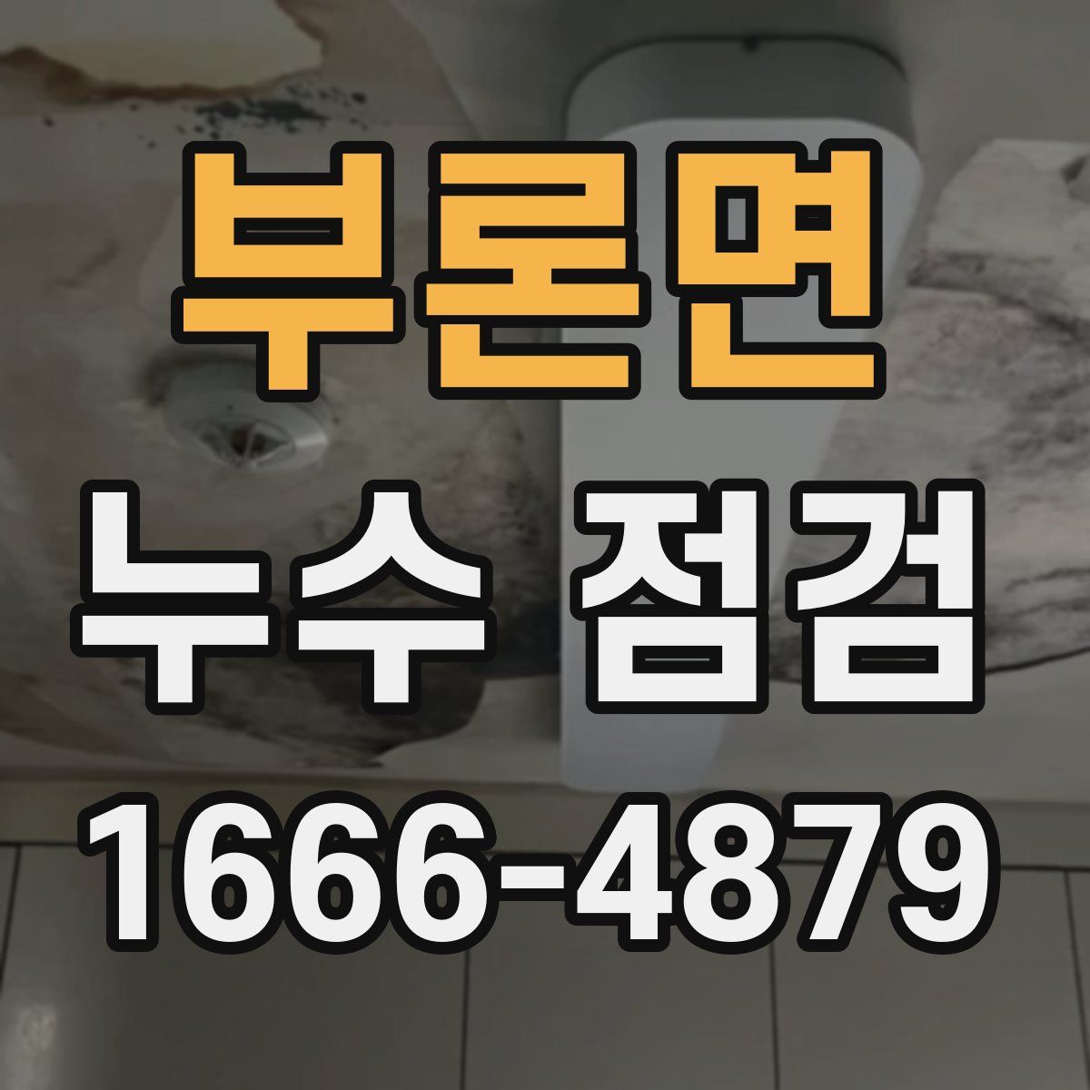 부론면 누수 점검
