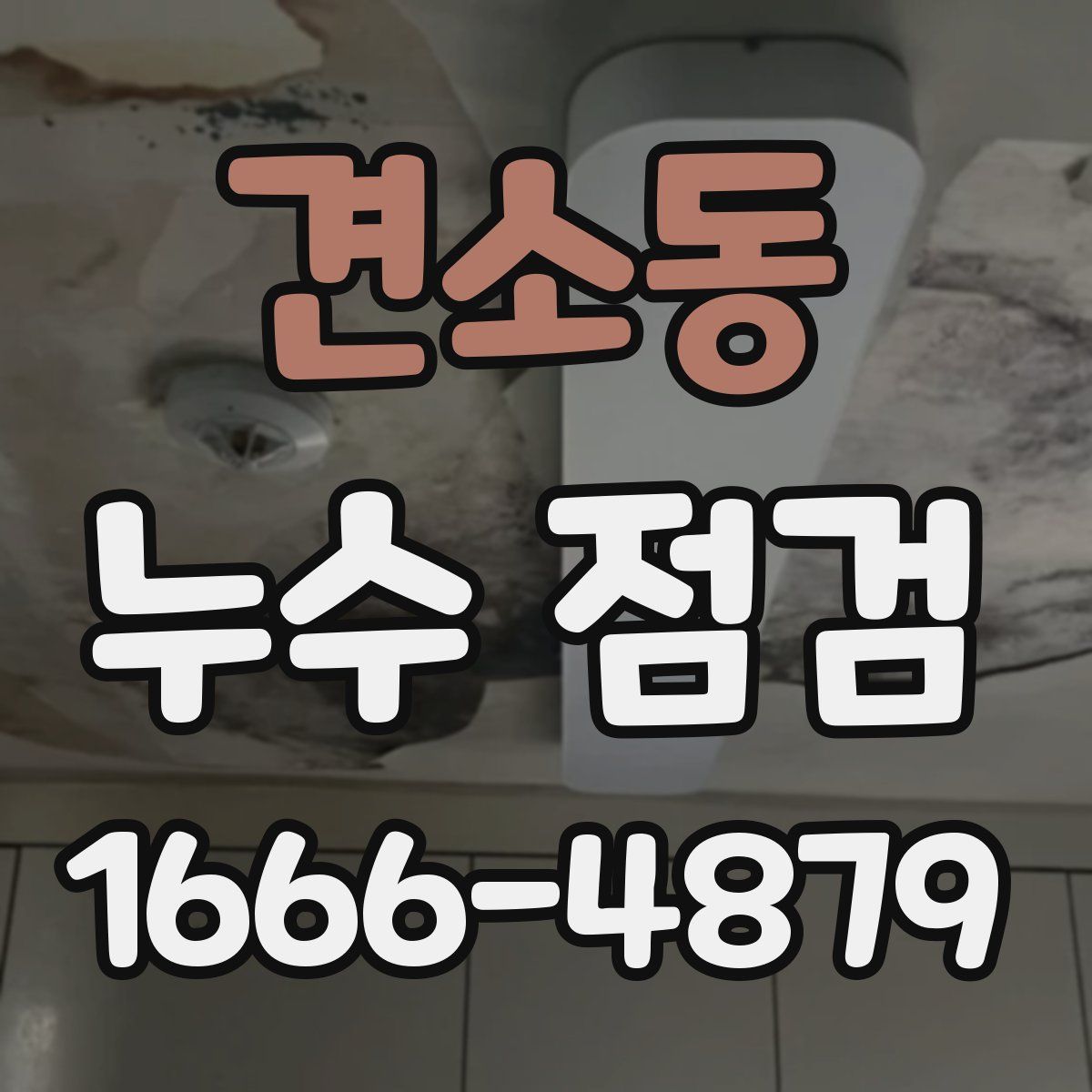 견소동 누수 점검