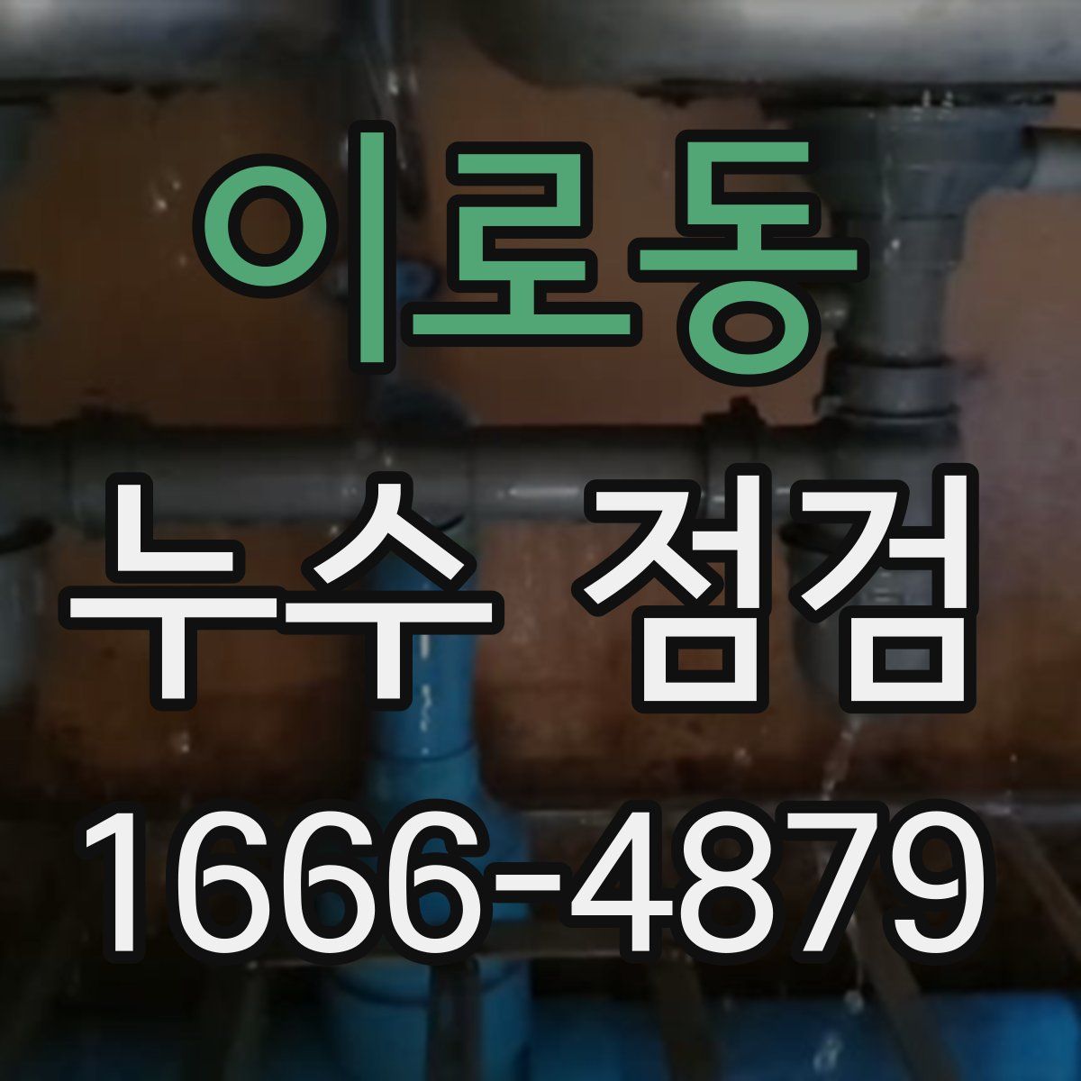 이로동 누수 점검