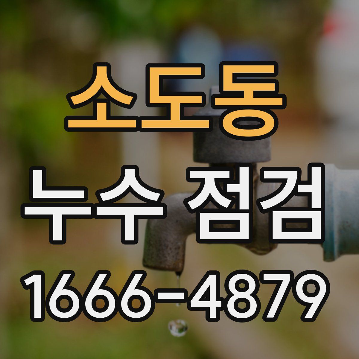 소도동 누수 점검