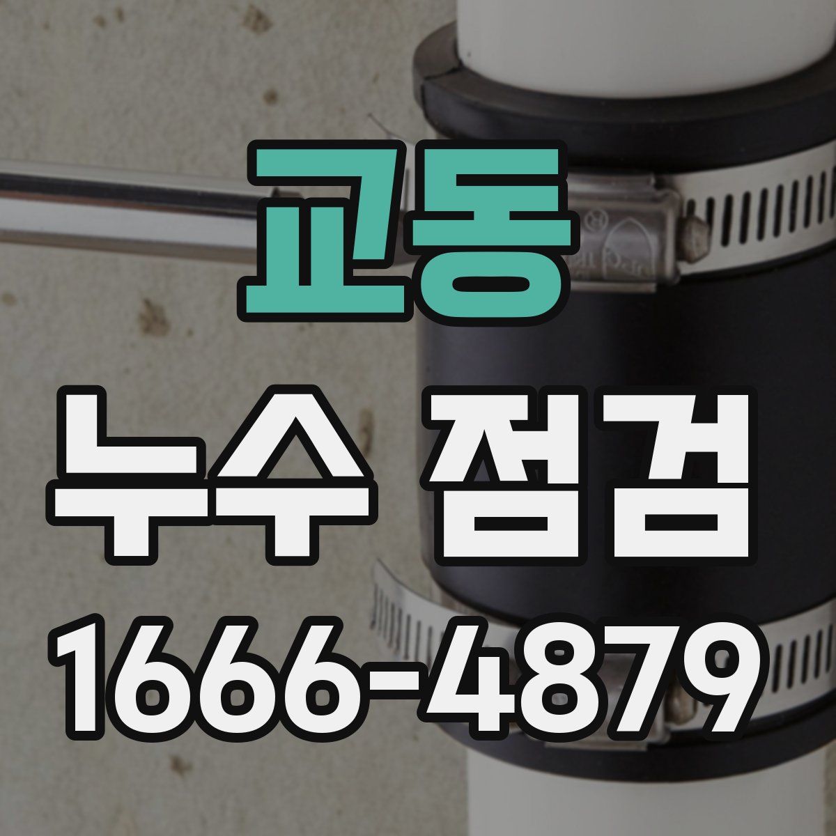 교동 누수 점검