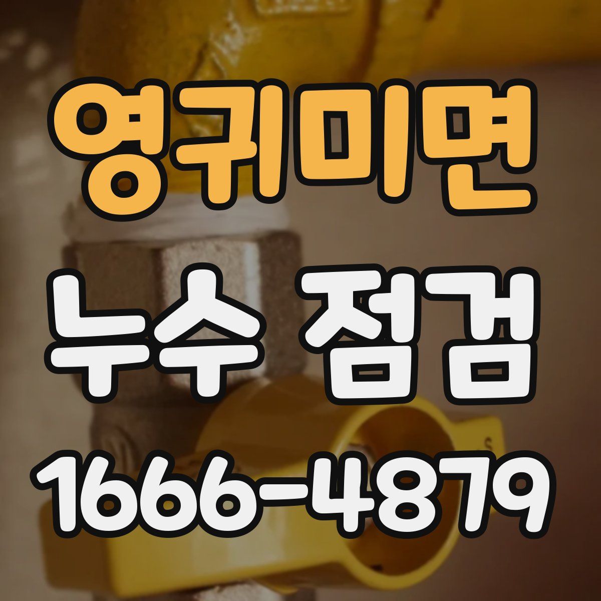 영귀미면 누수 점검