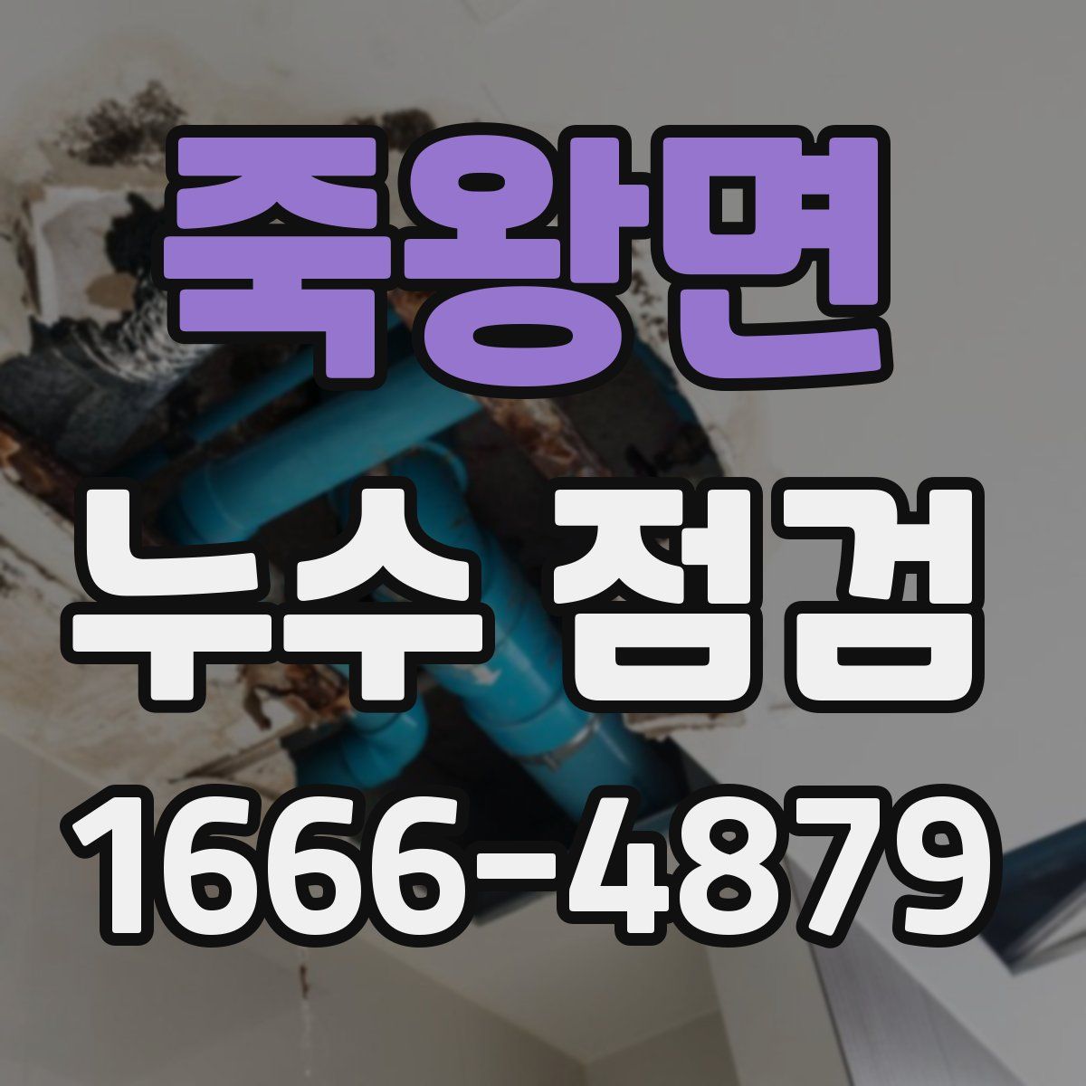 죽왕면 누수 점검