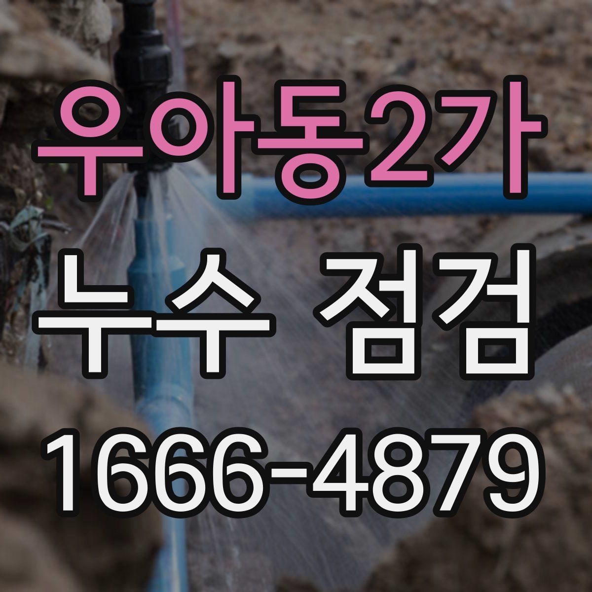 우아동2가 누수 점검