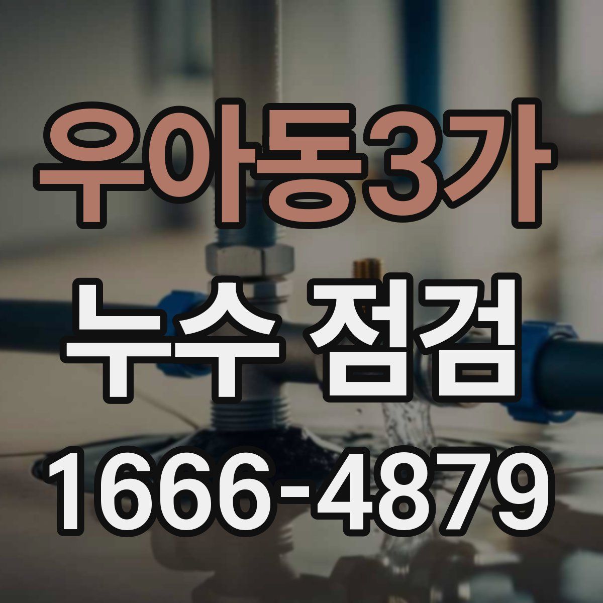 우아동3가 누수 점검