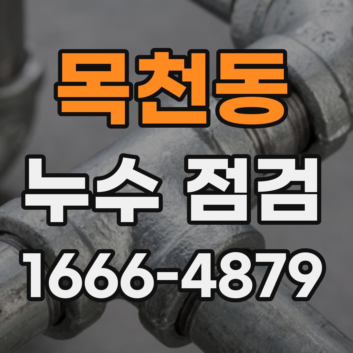 목천동 누수 점검