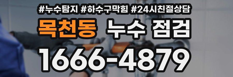 목천동 누수 점검