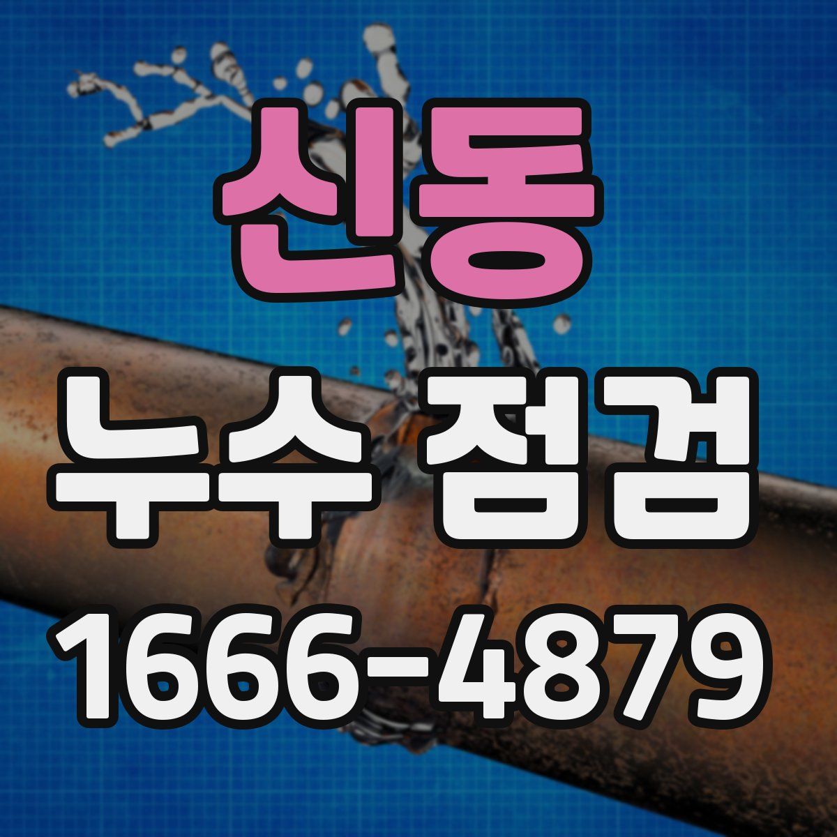 신동 누수 점검