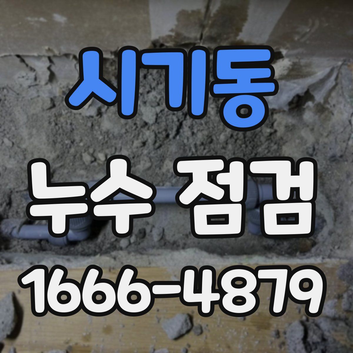 시기동 누수 점검