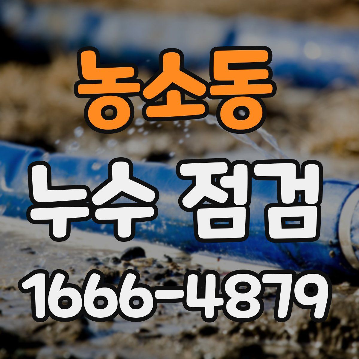 농소동 누수 점검