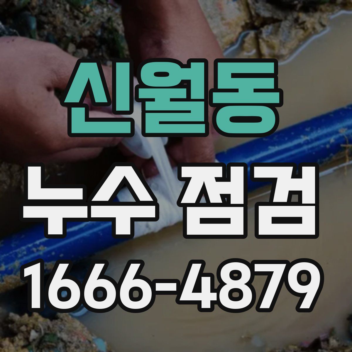 신월동 누수 점검