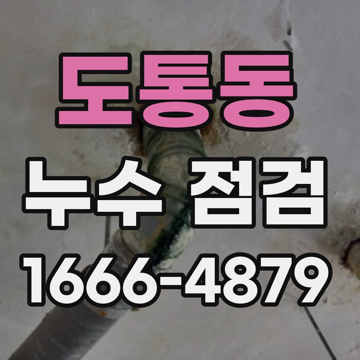 도통동 누수 점검