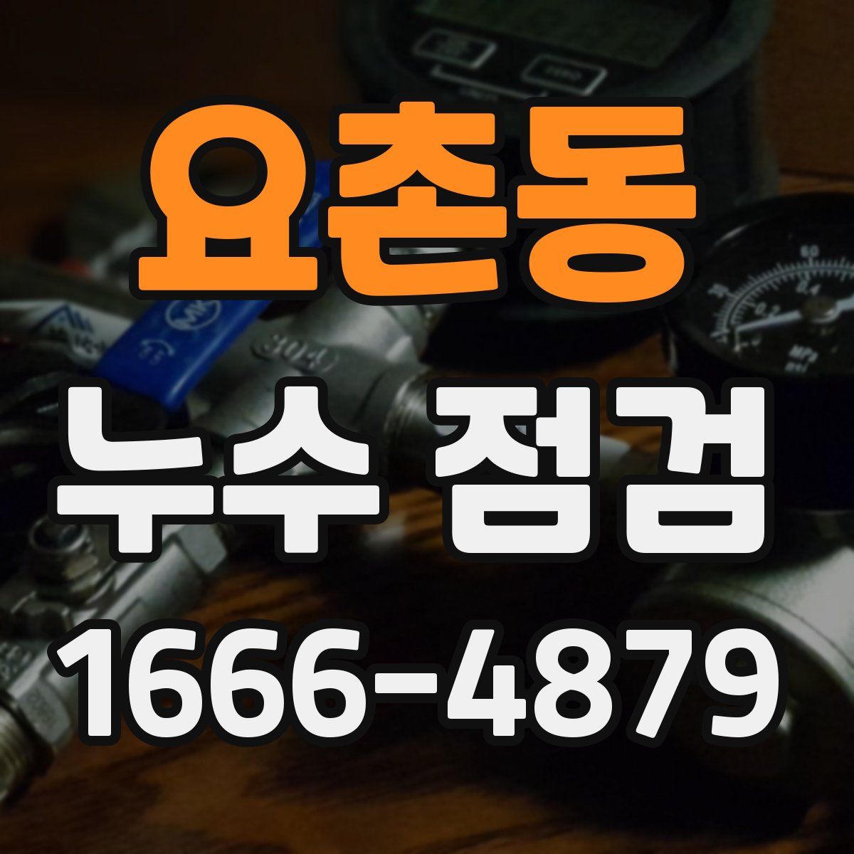 요촌동 누수 점검