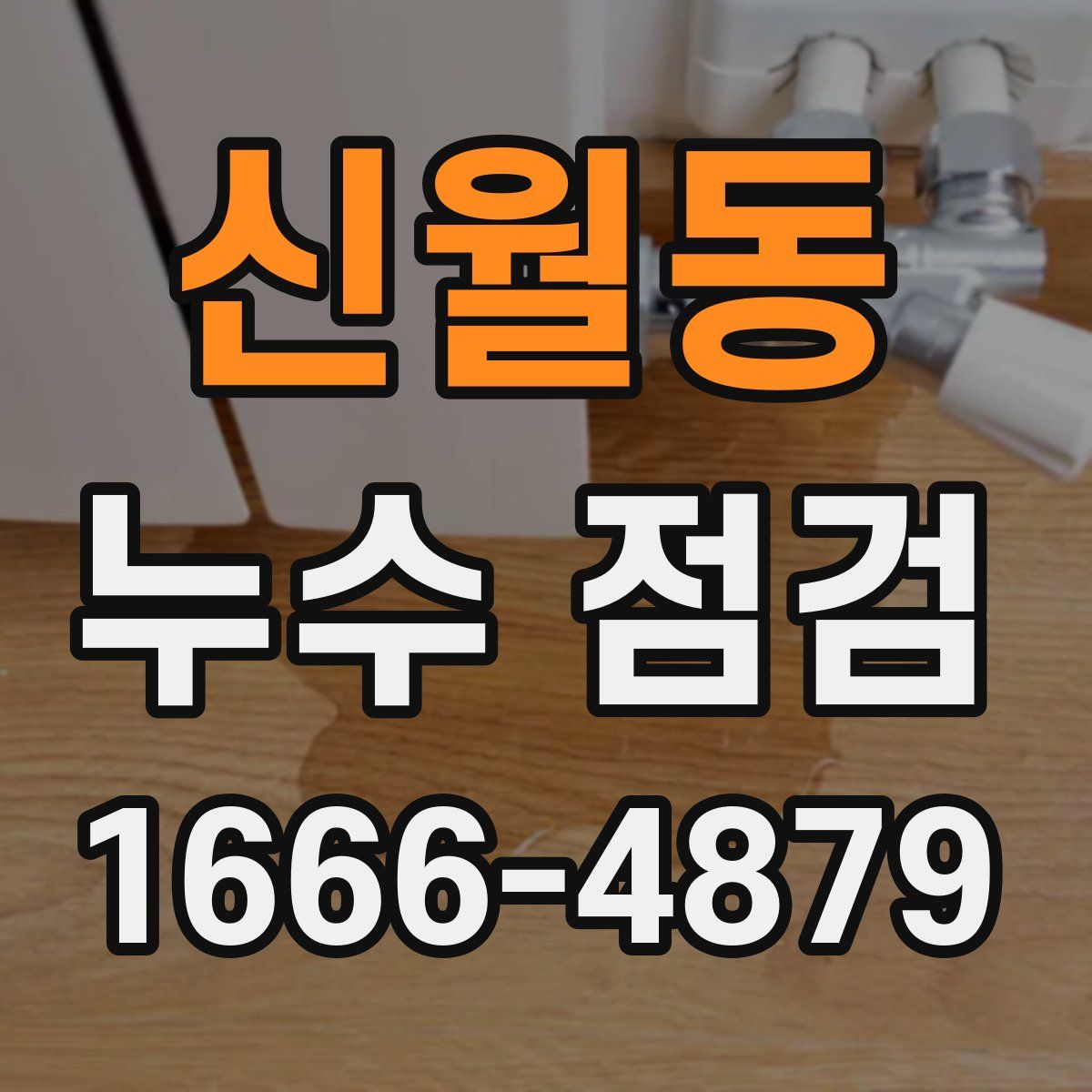 신월동 누수 점검