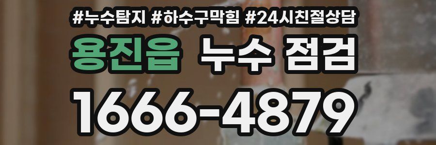 용진읍 누수 점검