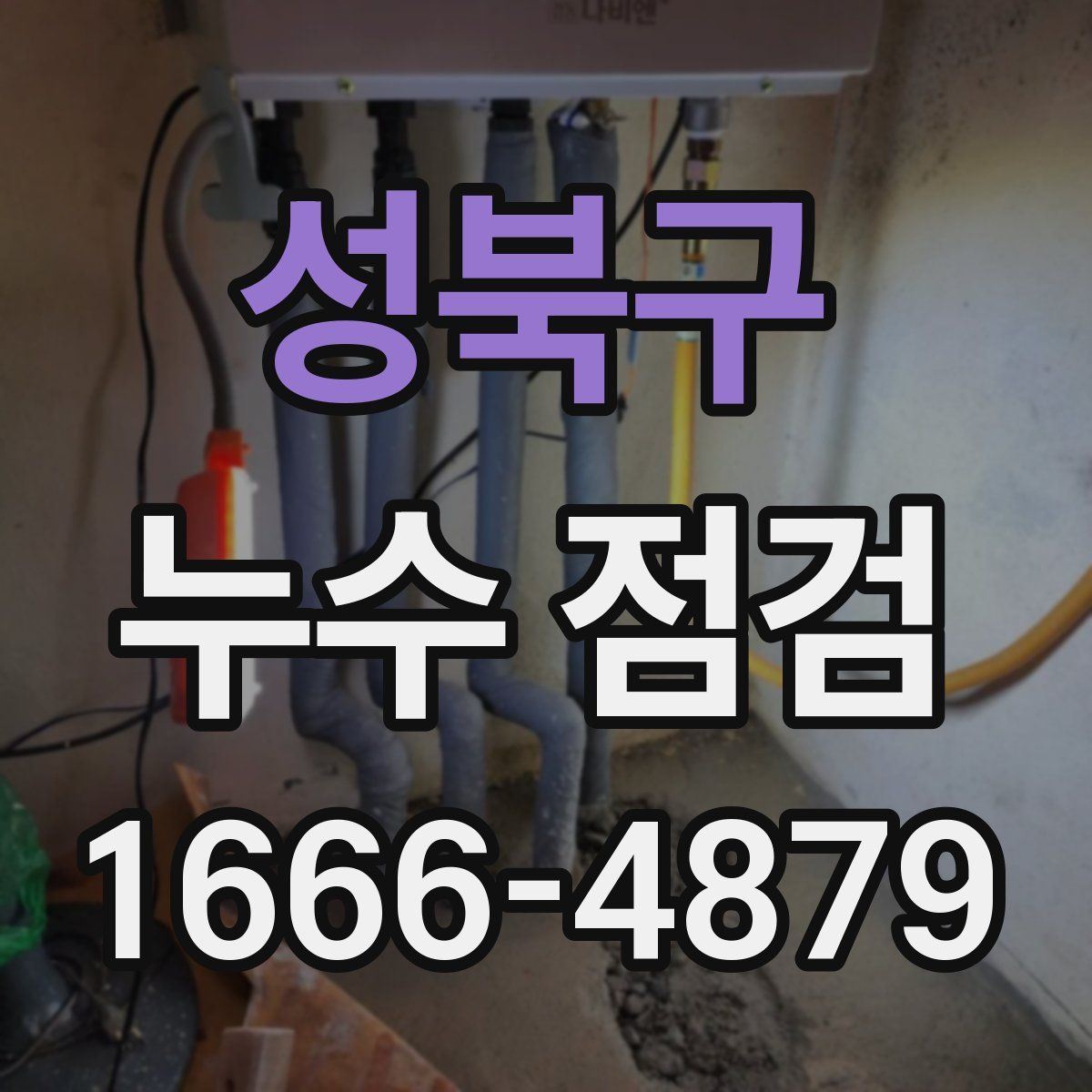 성북구 누수 점검