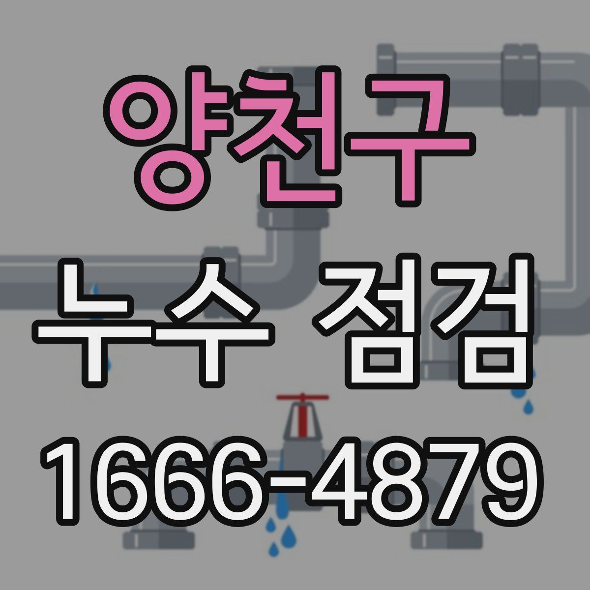 양천구 누수 점검