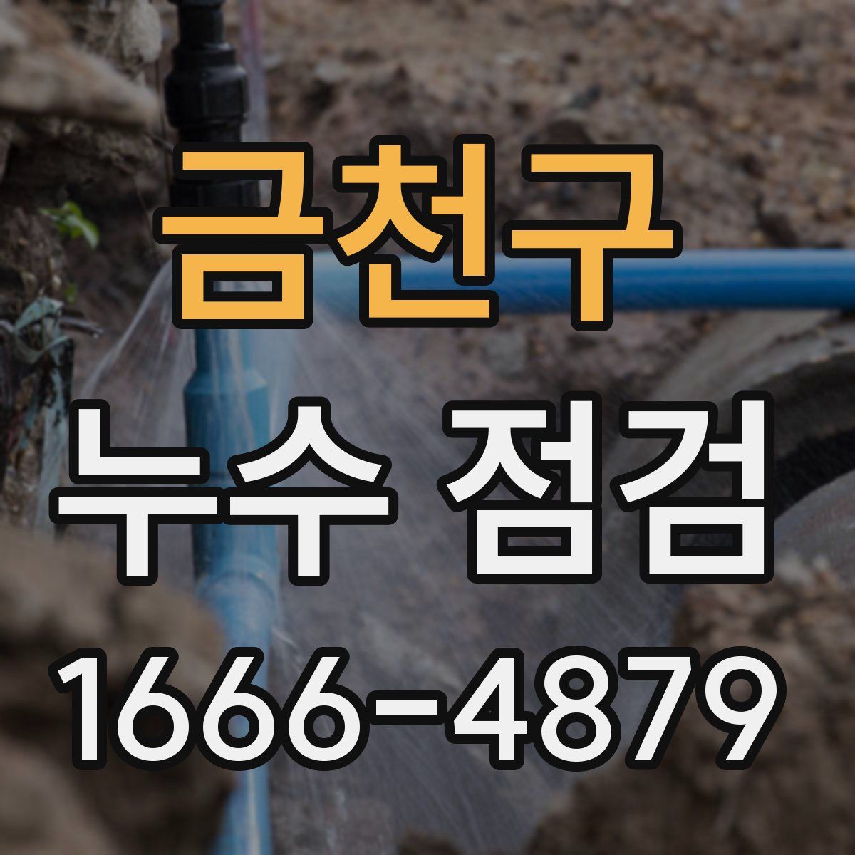금천구 누수 점검