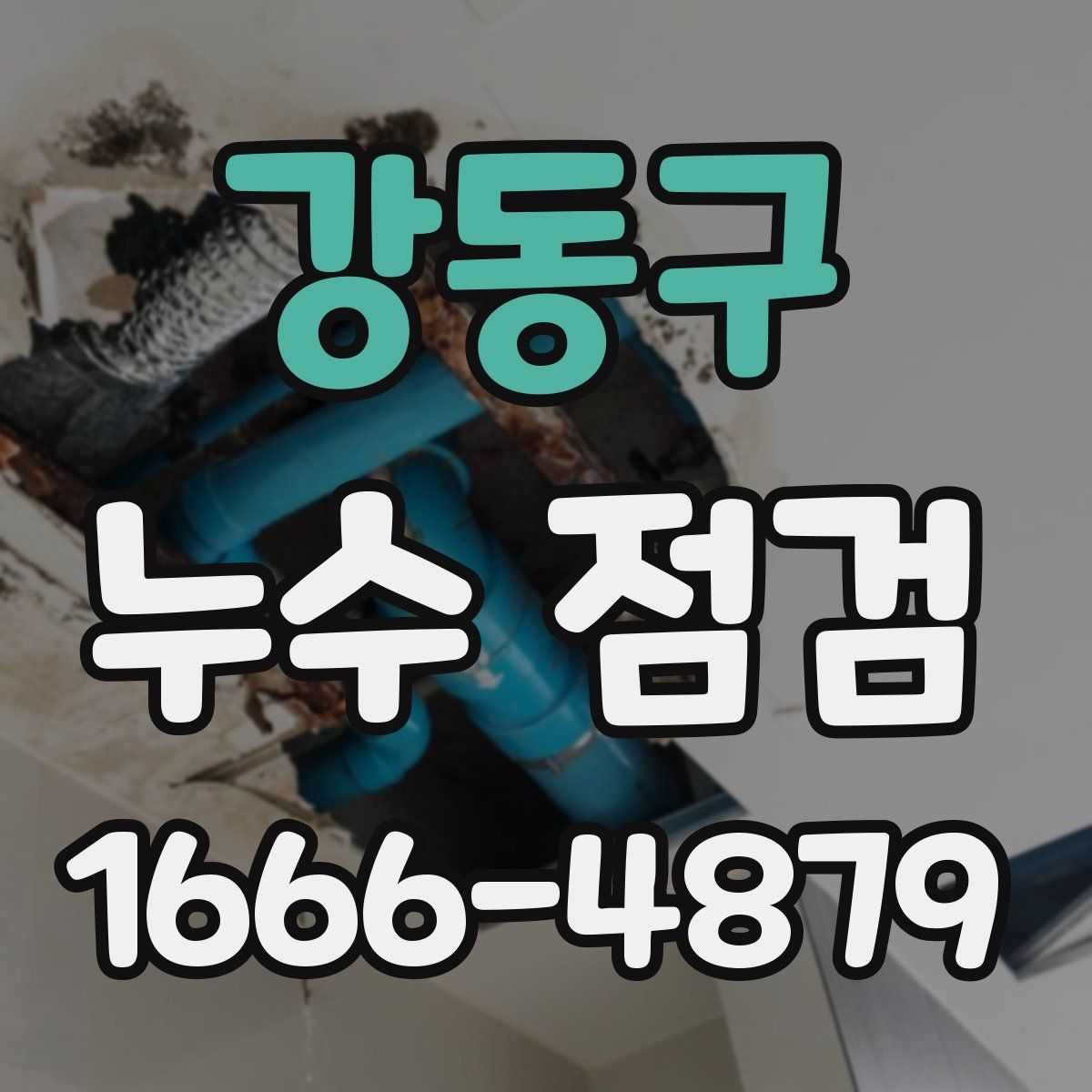 강동구 누수 점검