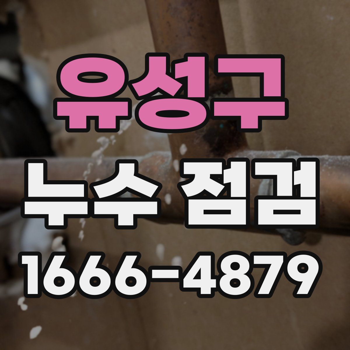 유성구 누수 점검
