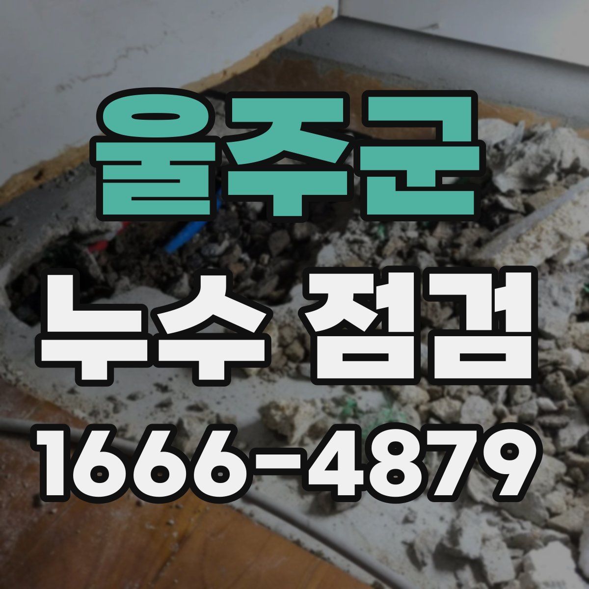 울주군 누수 점검