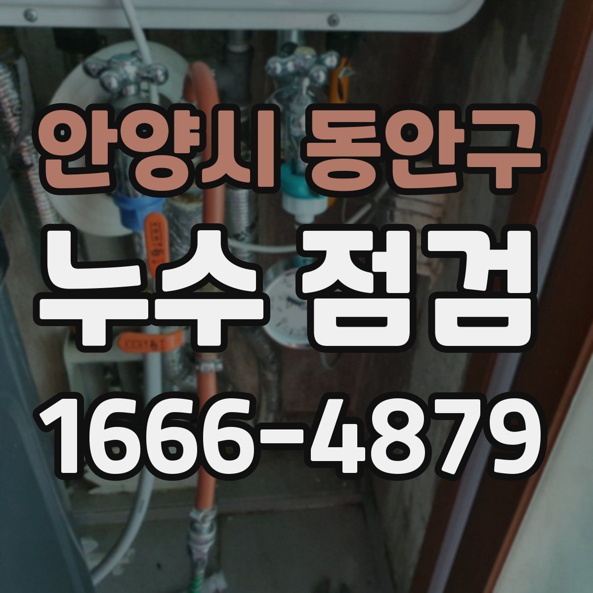 안양시 동안구 누수 점검