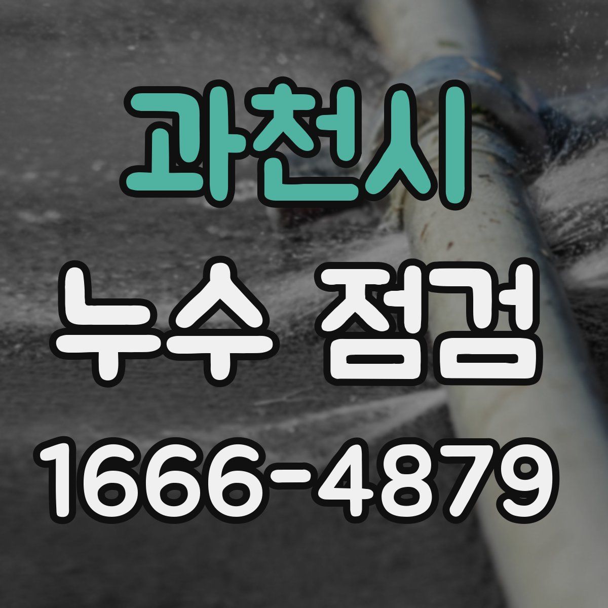 과천시 누수 점검