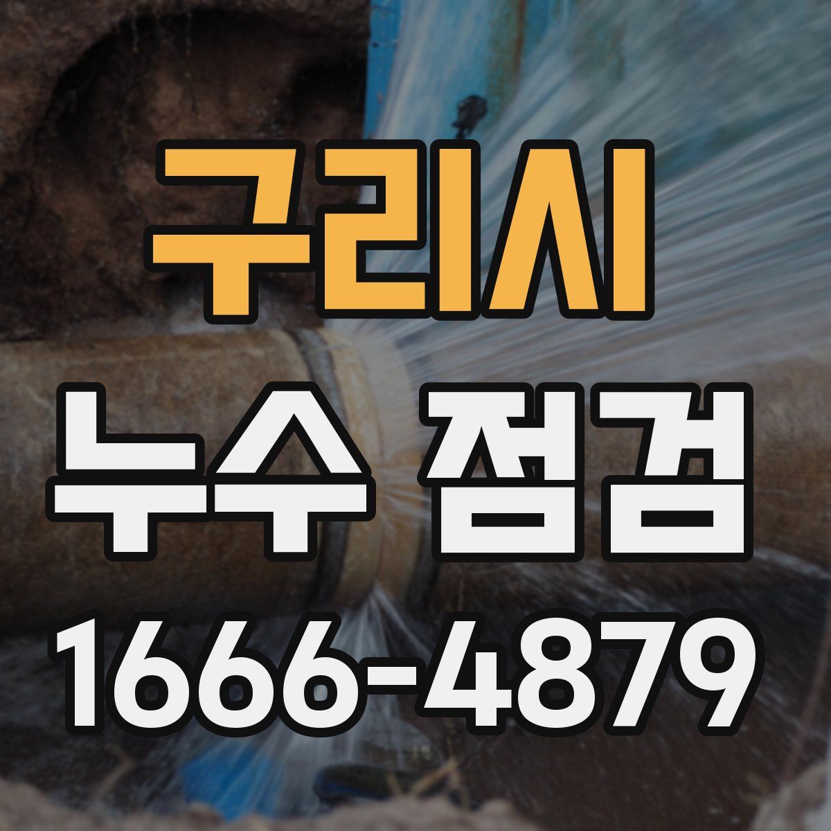 구리시 누수 점검