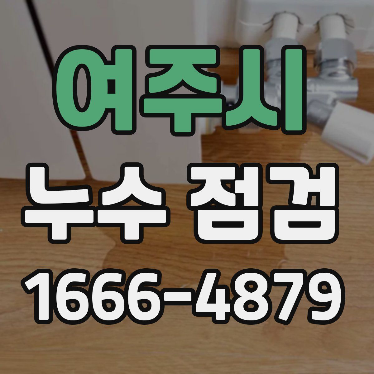 여주시 누수 점검