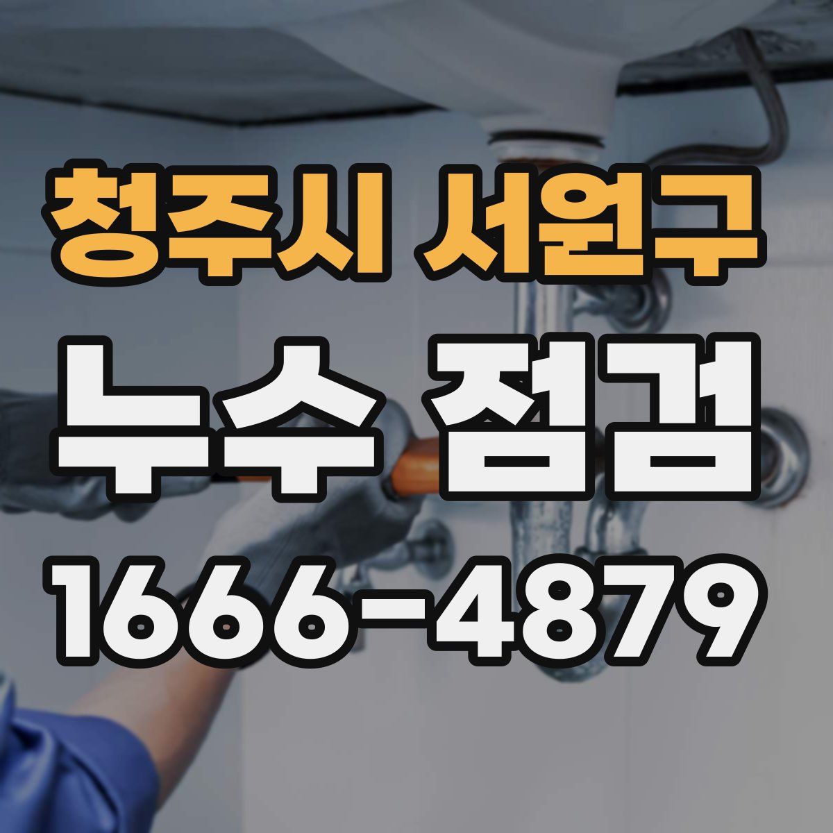 청주시 서원구 누수 점검