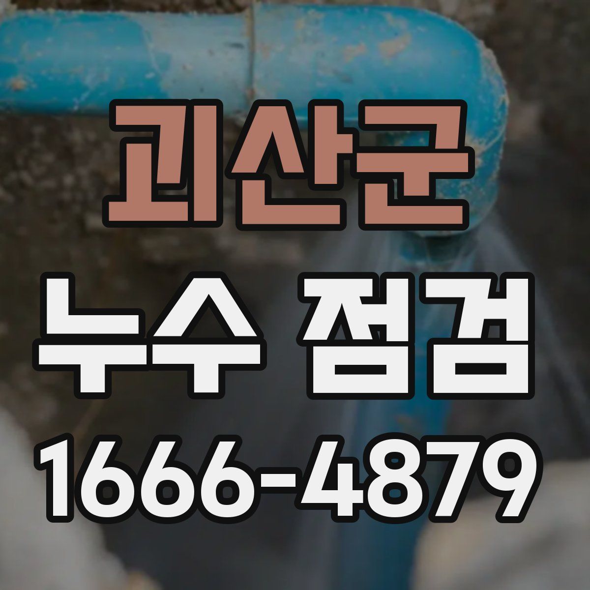 괴산군 누수 점검
