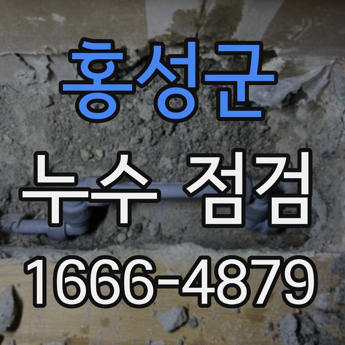 홍성군 누수 점검
