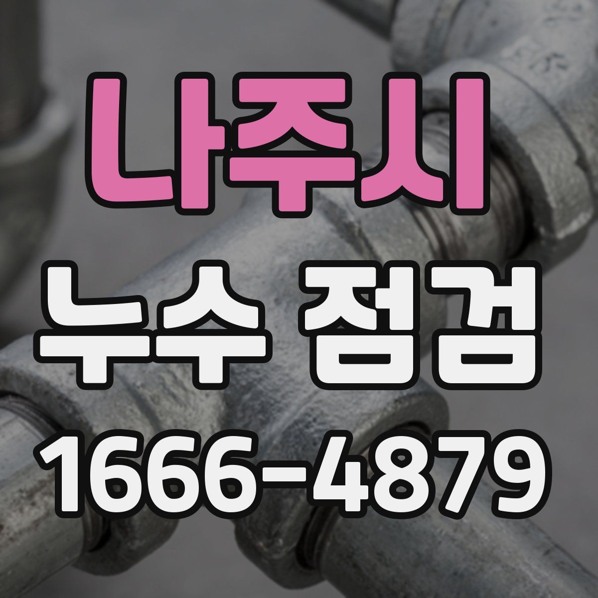 나주시 누수 점검