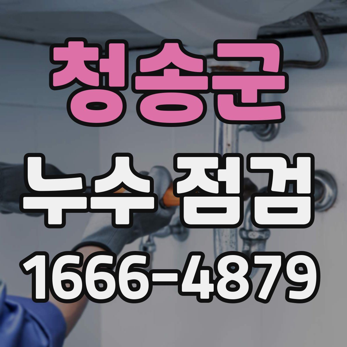 청송군 누수 점검