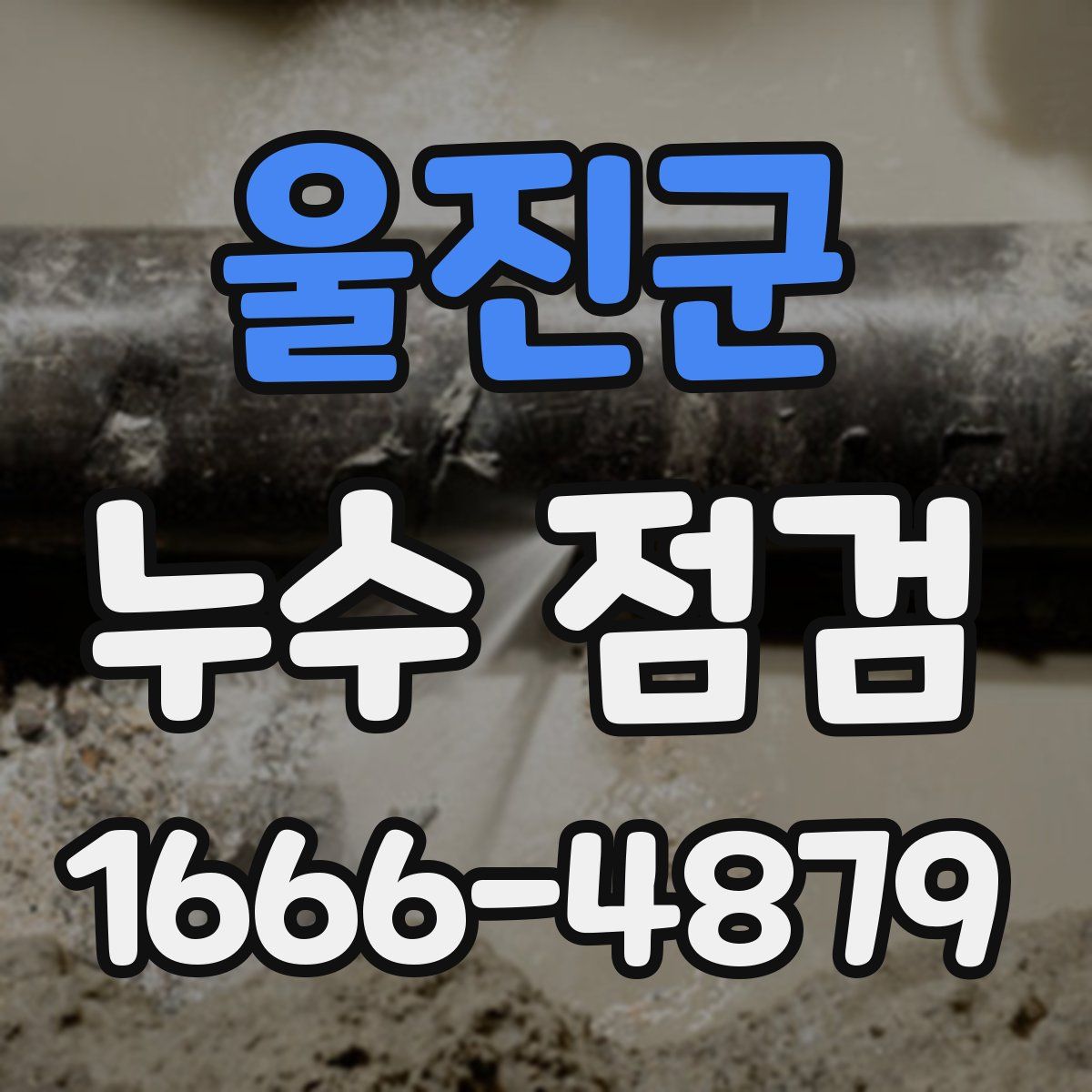 울진군 누수 점검