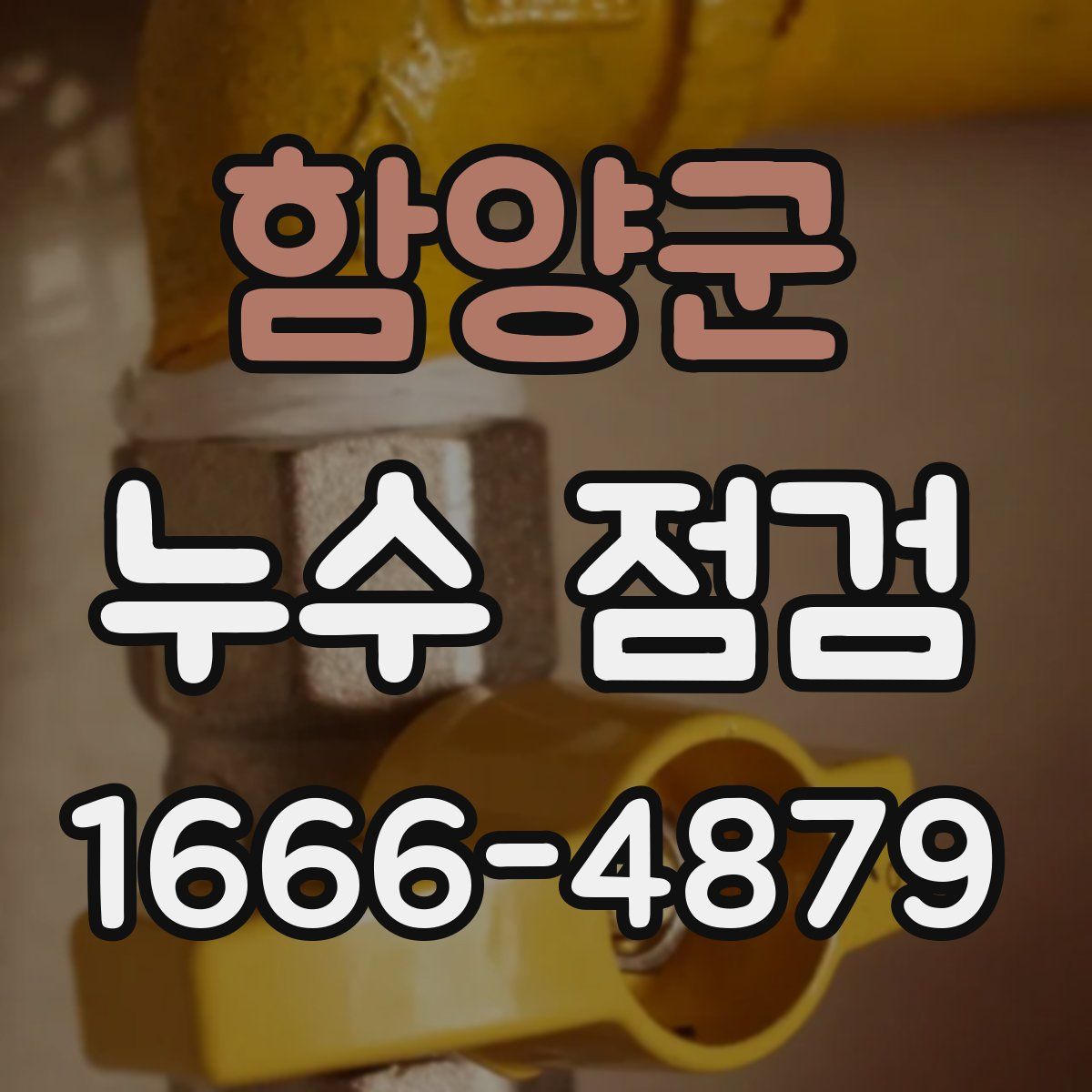함양군 누수 점검