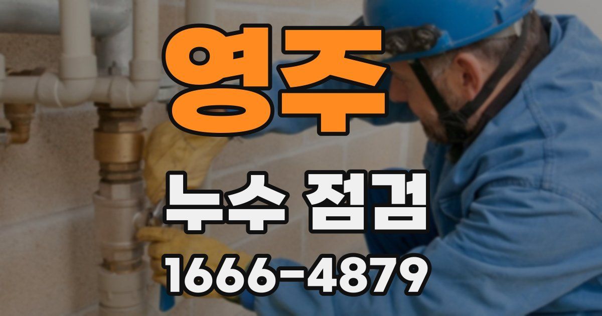 영주 누수 점검