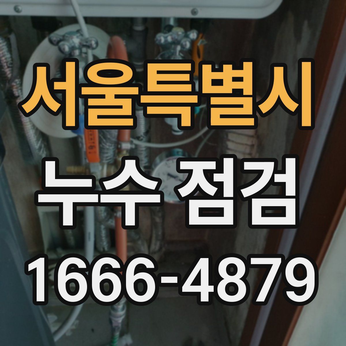 서울특별시 누수 점검