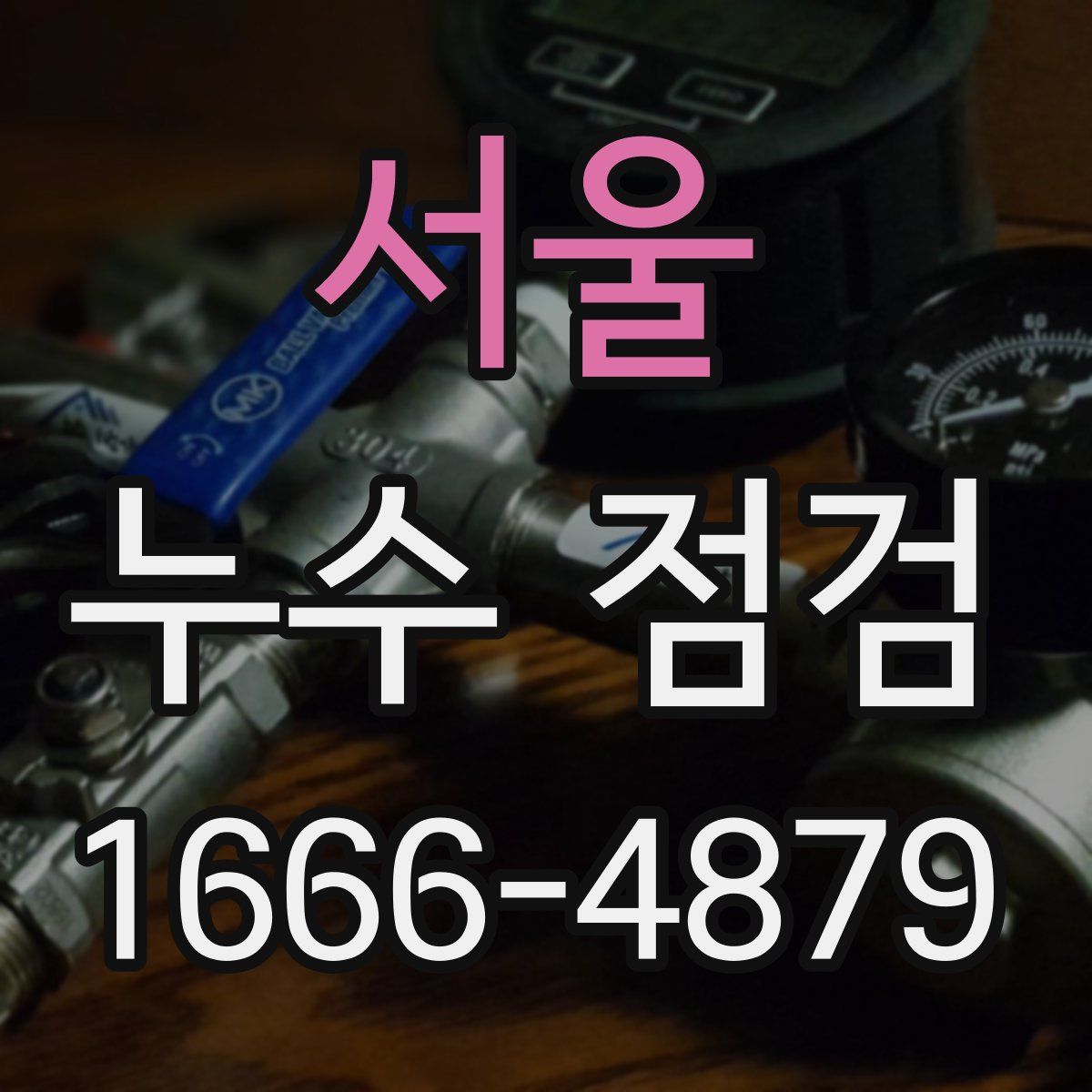 서울 누수 점검