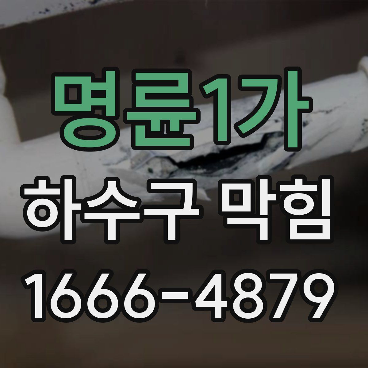 명륜1가 하수구 막힘