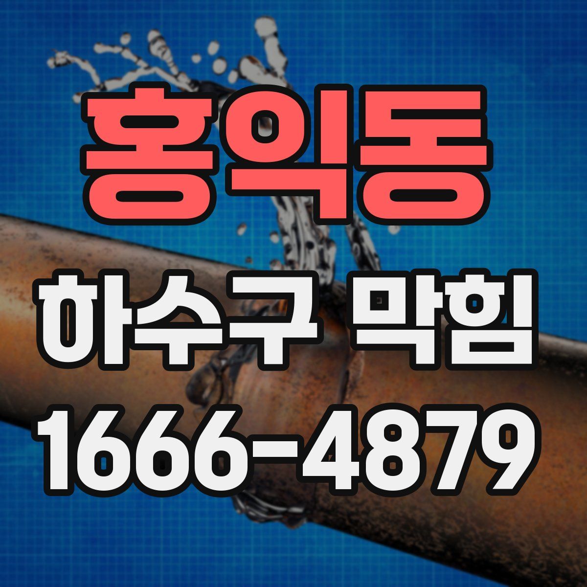홍익동 하수구 막힘
