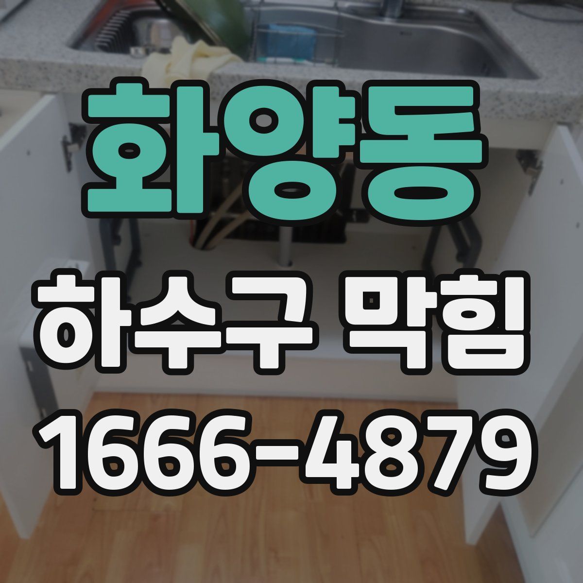화양동 하수구 막힘