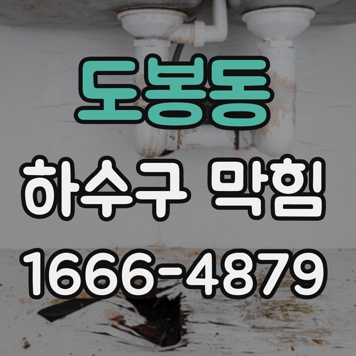도봉동 하수구 막힘