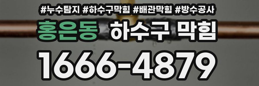 홍은동 하수구 막힘