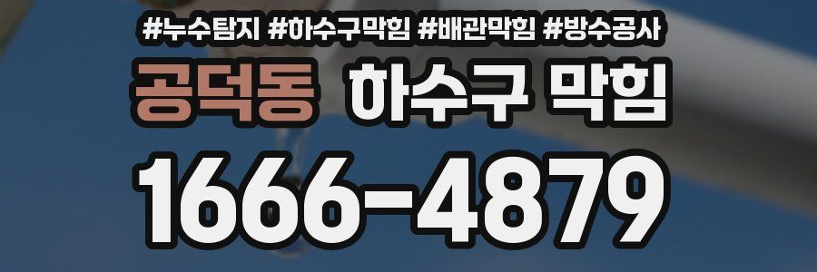공덕동 하수구 막힘