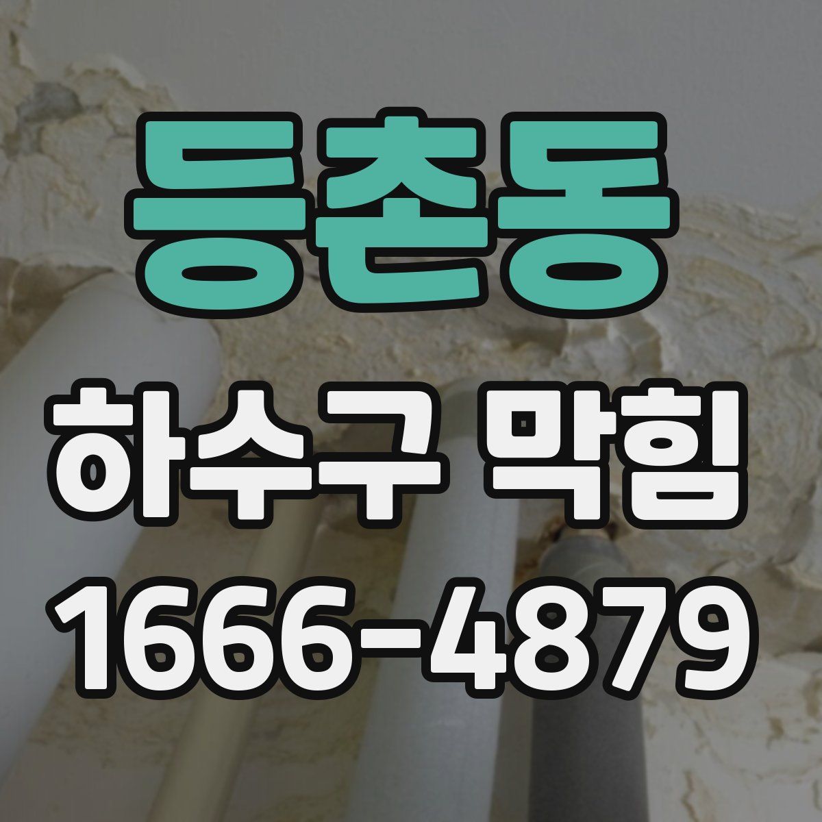 등촌동 하수구 막힘