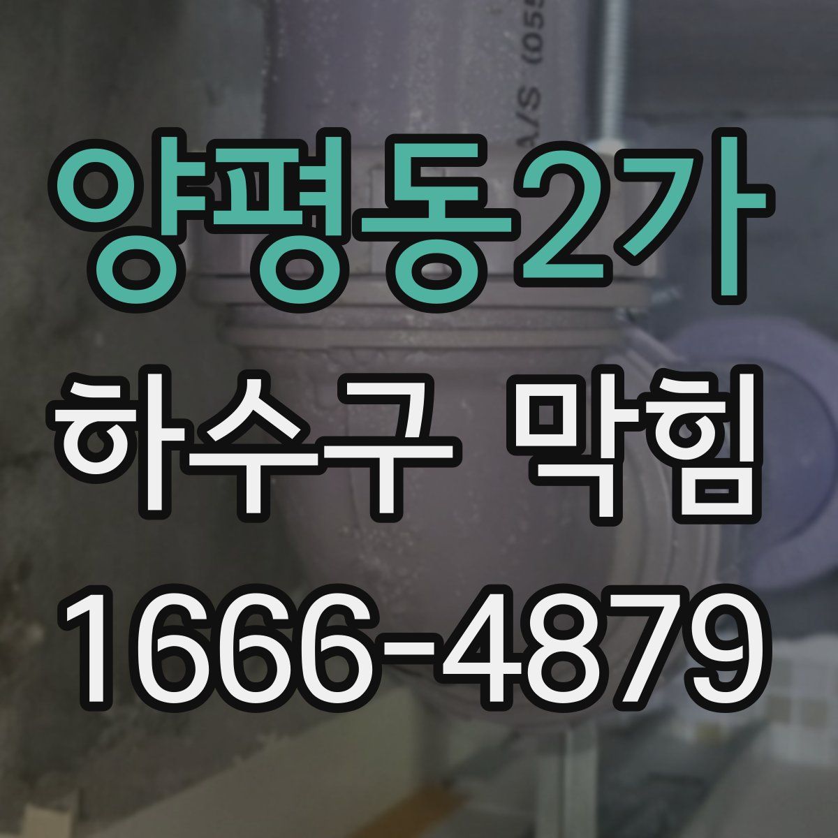 양평동2가 하수구 막힘